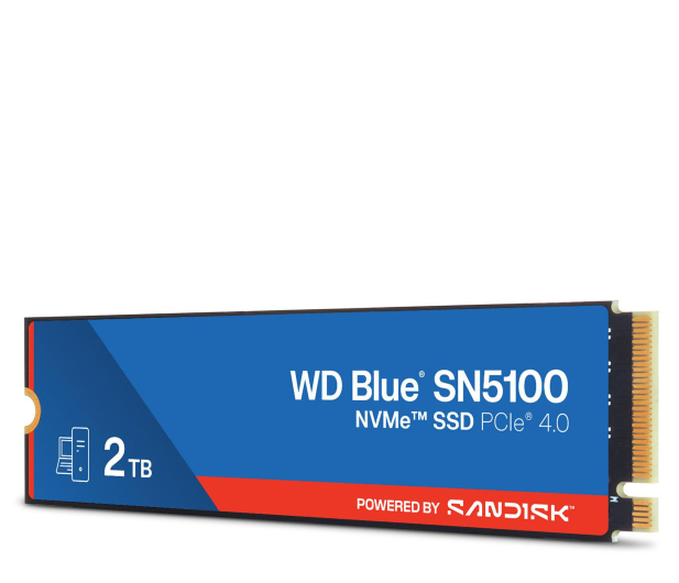 WD 2TB M.2 PCIe Gen4 NVMe Blue SN5100 - 1361033 - zdjęcie 3